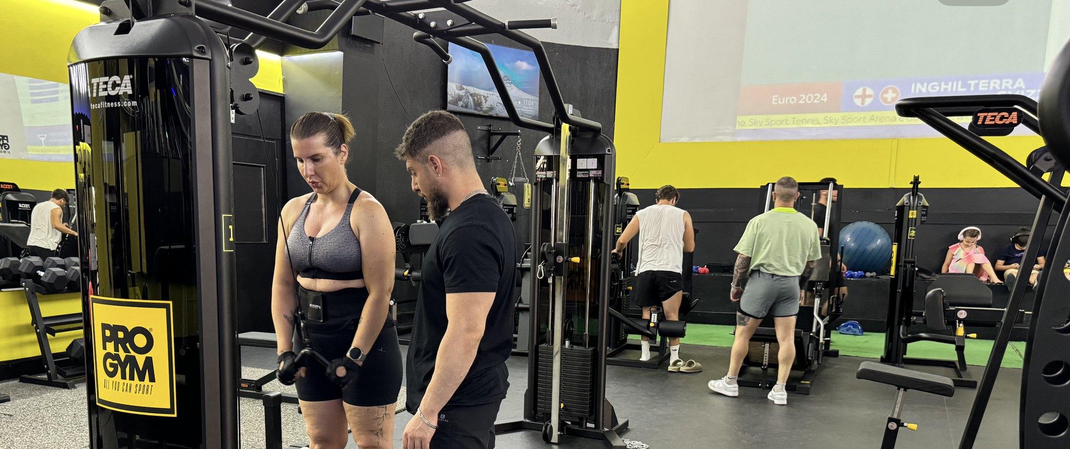 Sala allenamento PROGYM H24 Brindisi